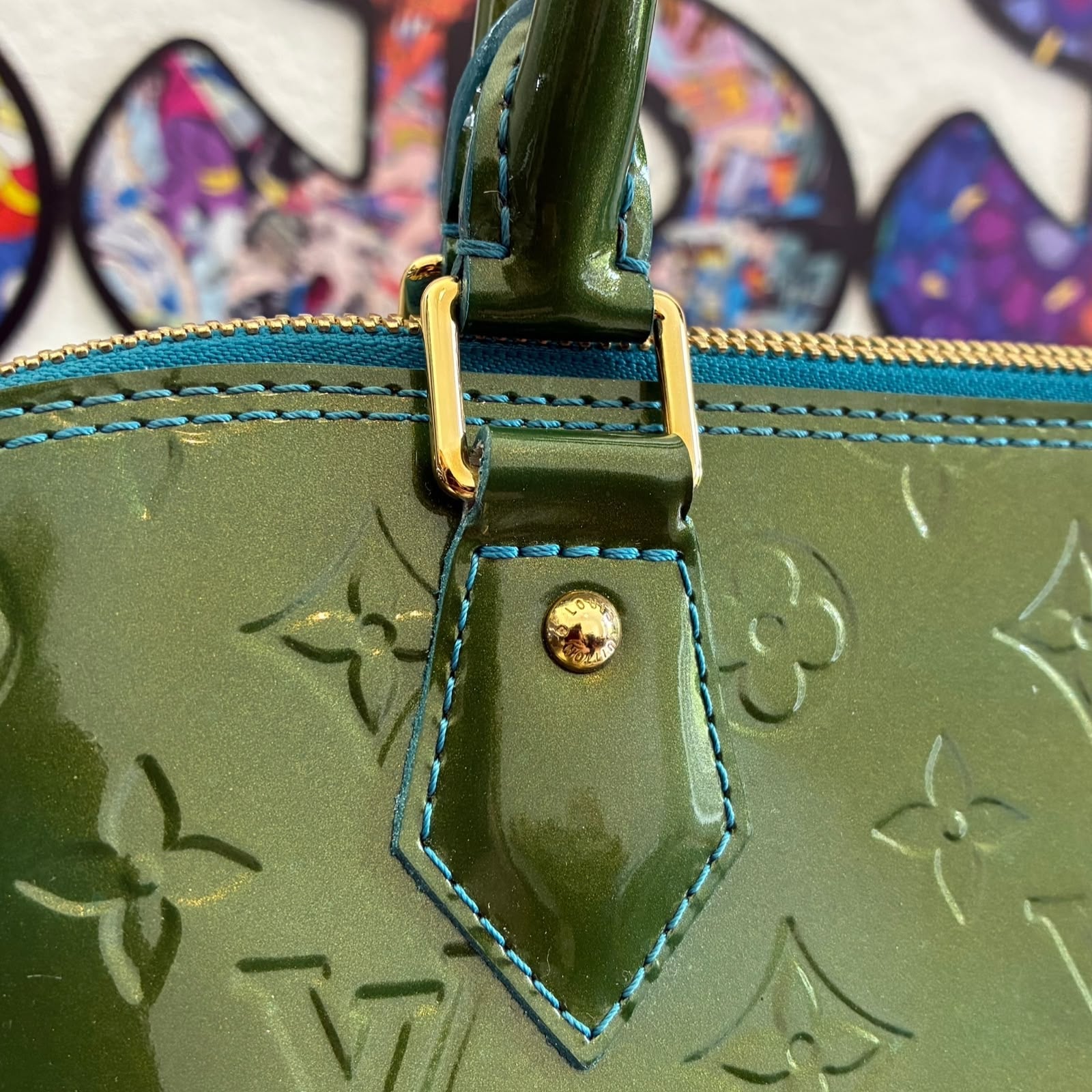Louis Vuitton Alma GM Vernis