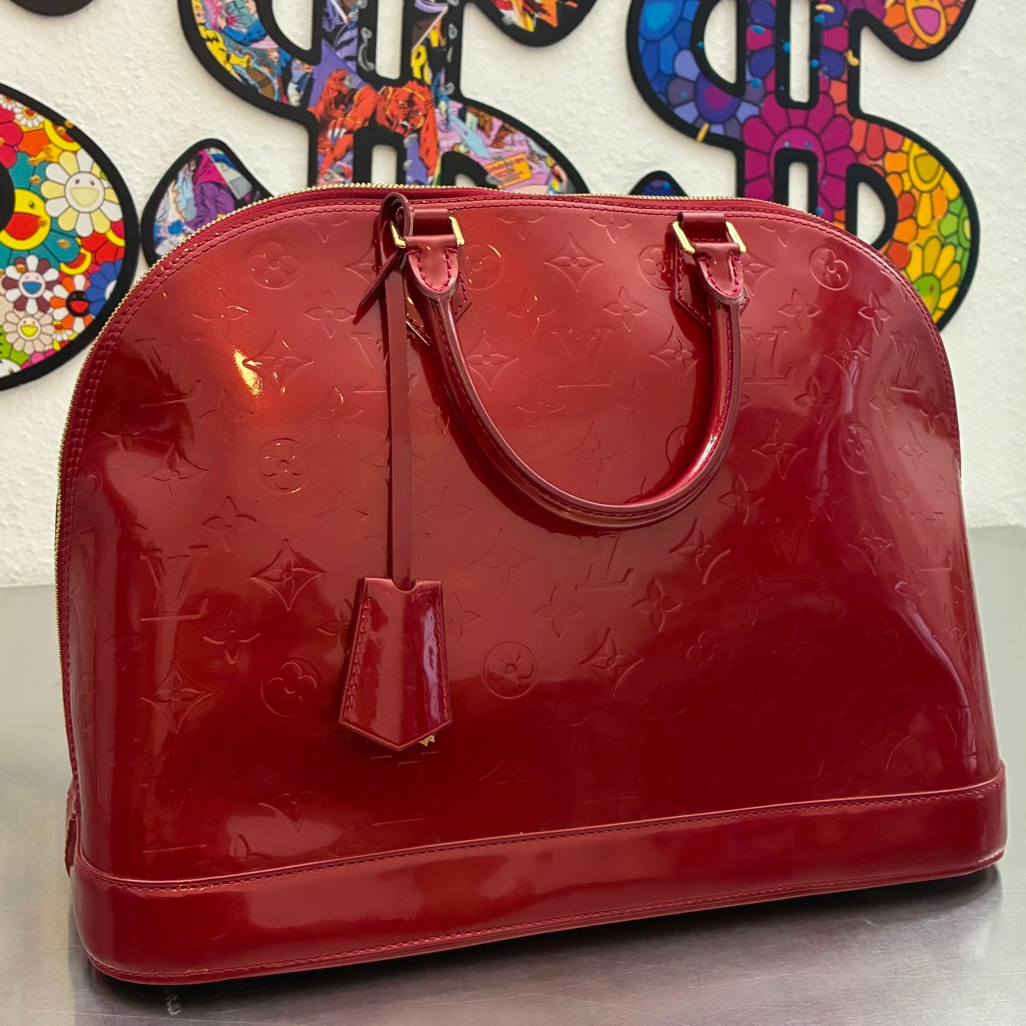 Louis Vuitton Alma GM Vernis