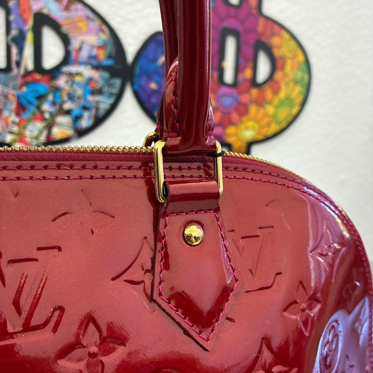 Louis Vuitton Alma MM Vernis