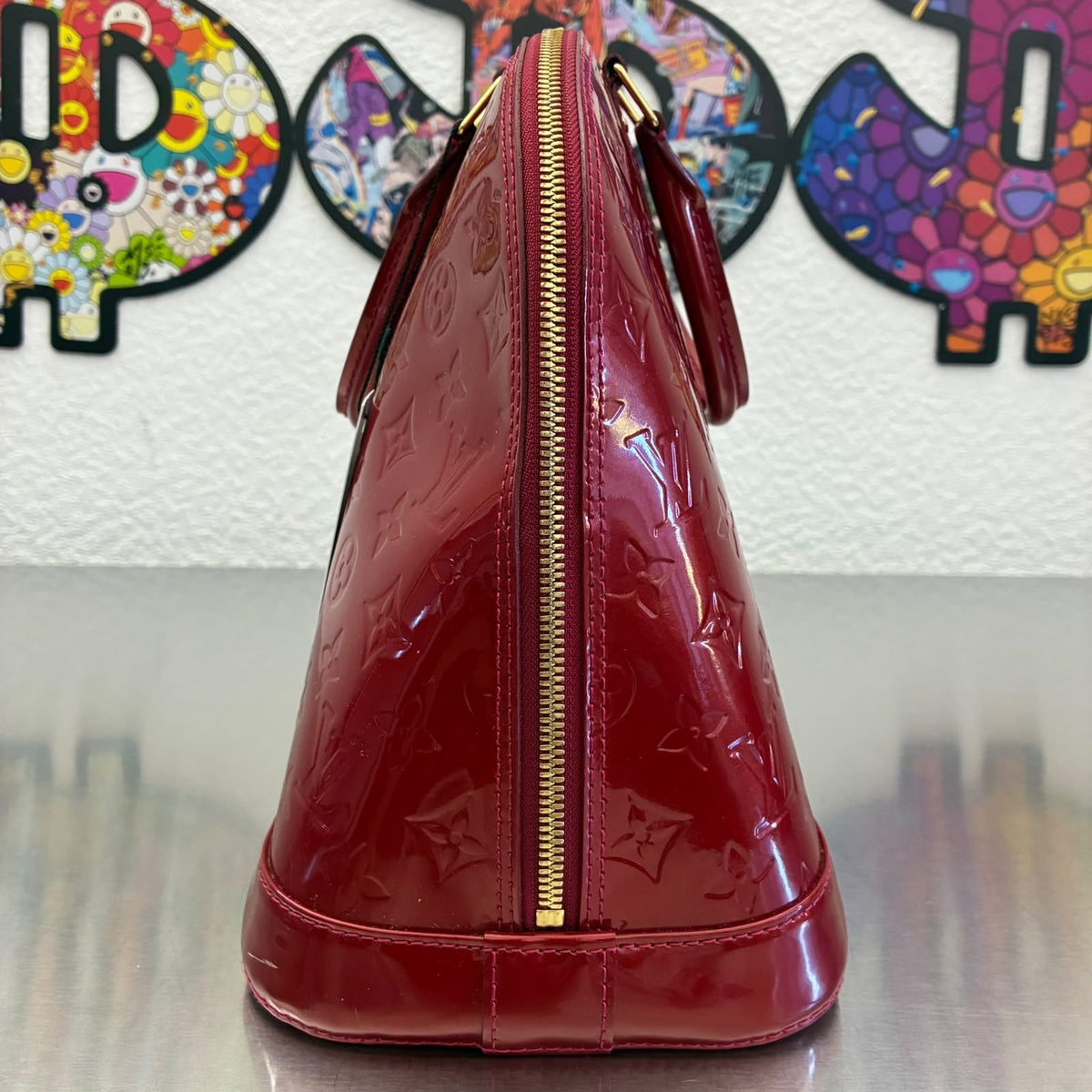 Louis Vuitton Alma MM Vernis