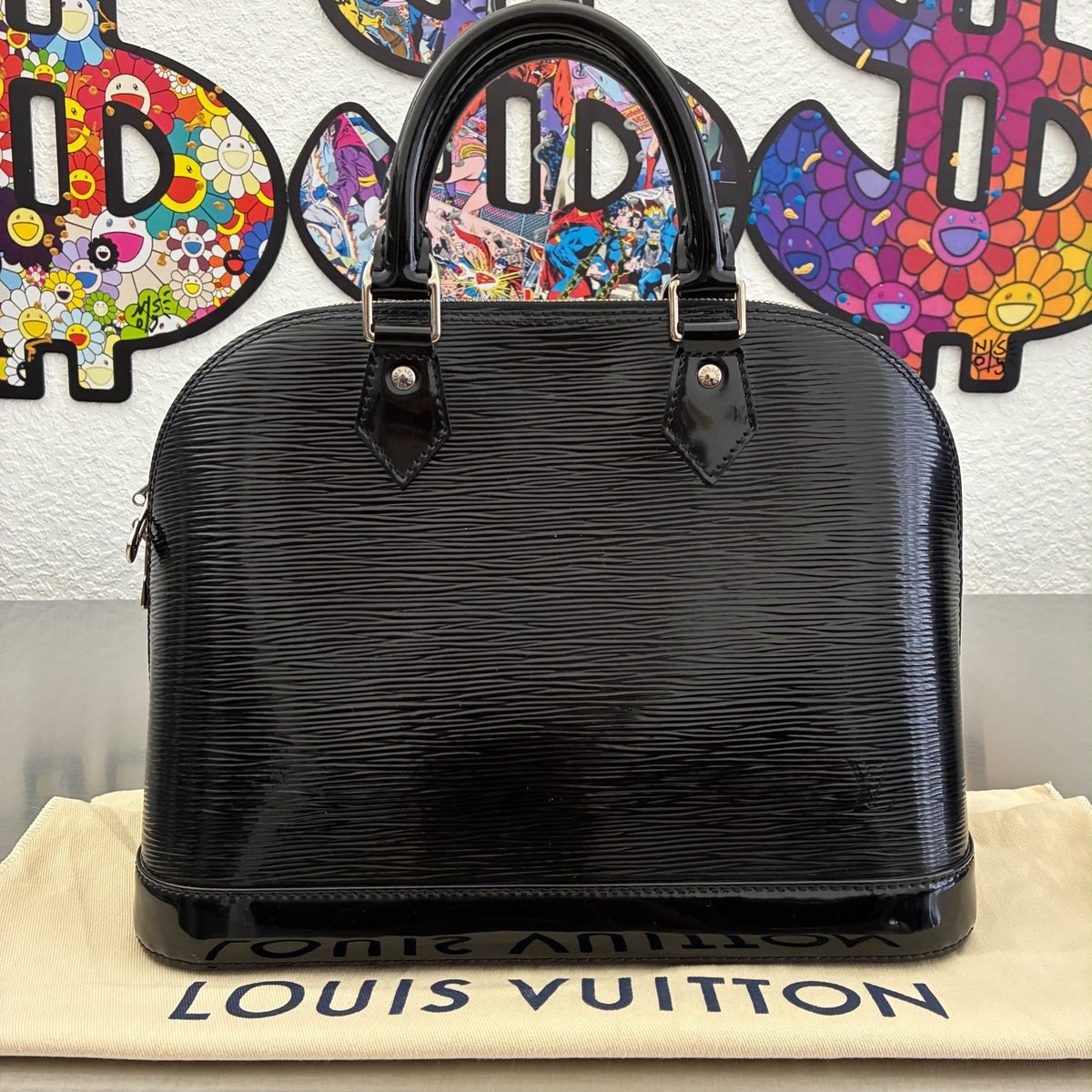 Louis Vuitton Alma PM Epi Nior Electric