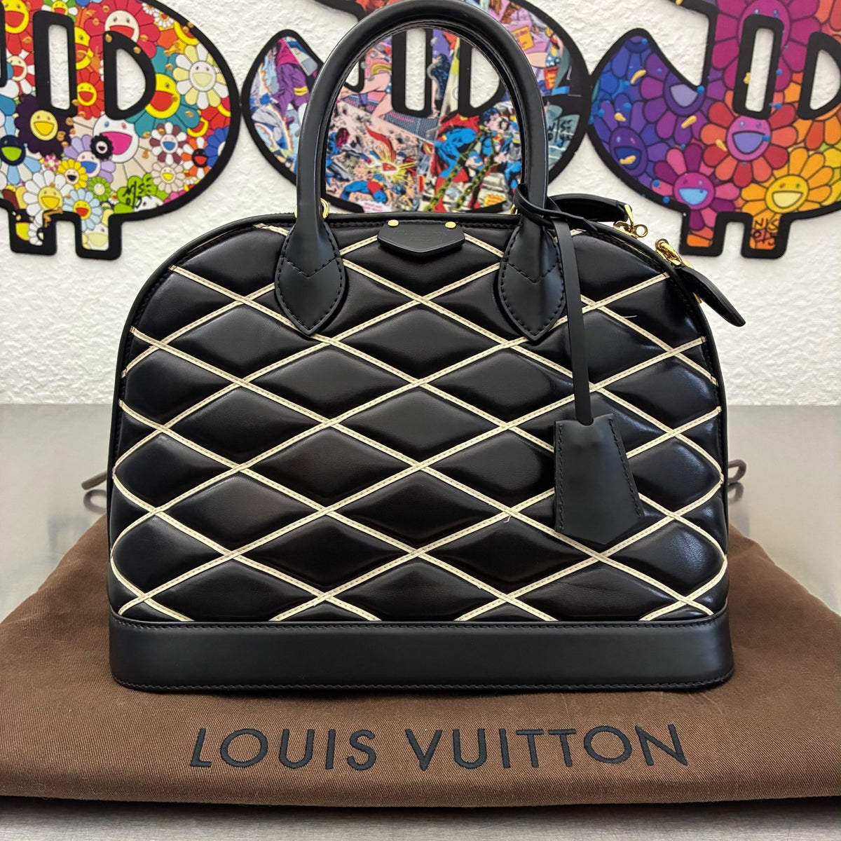Louis Vuitton Alma PM Malletage