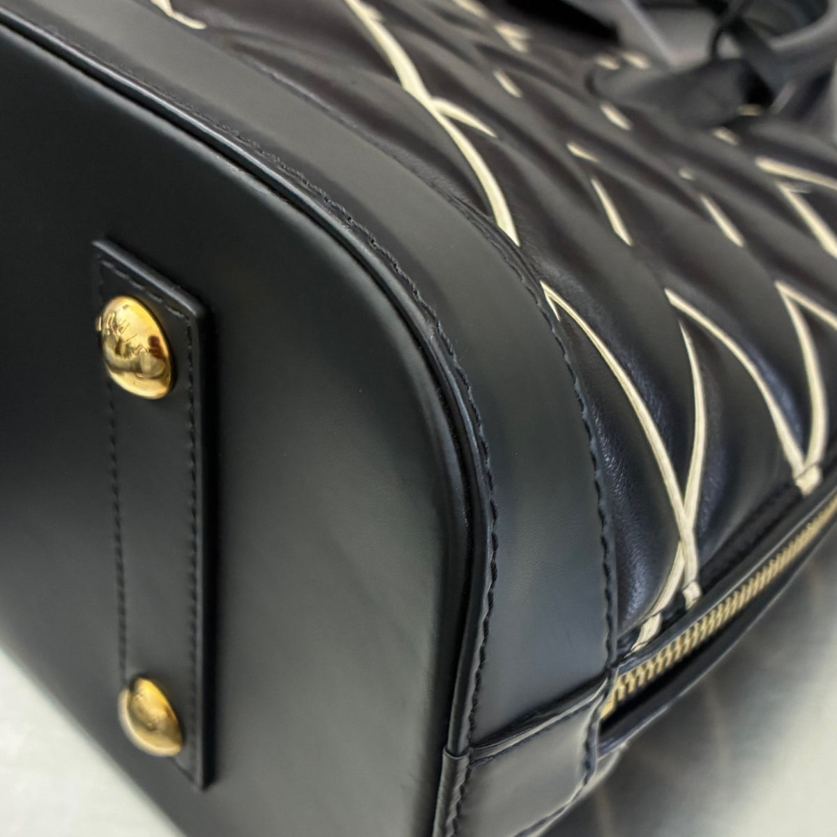 Louis Vuitton Alma PM Malletage