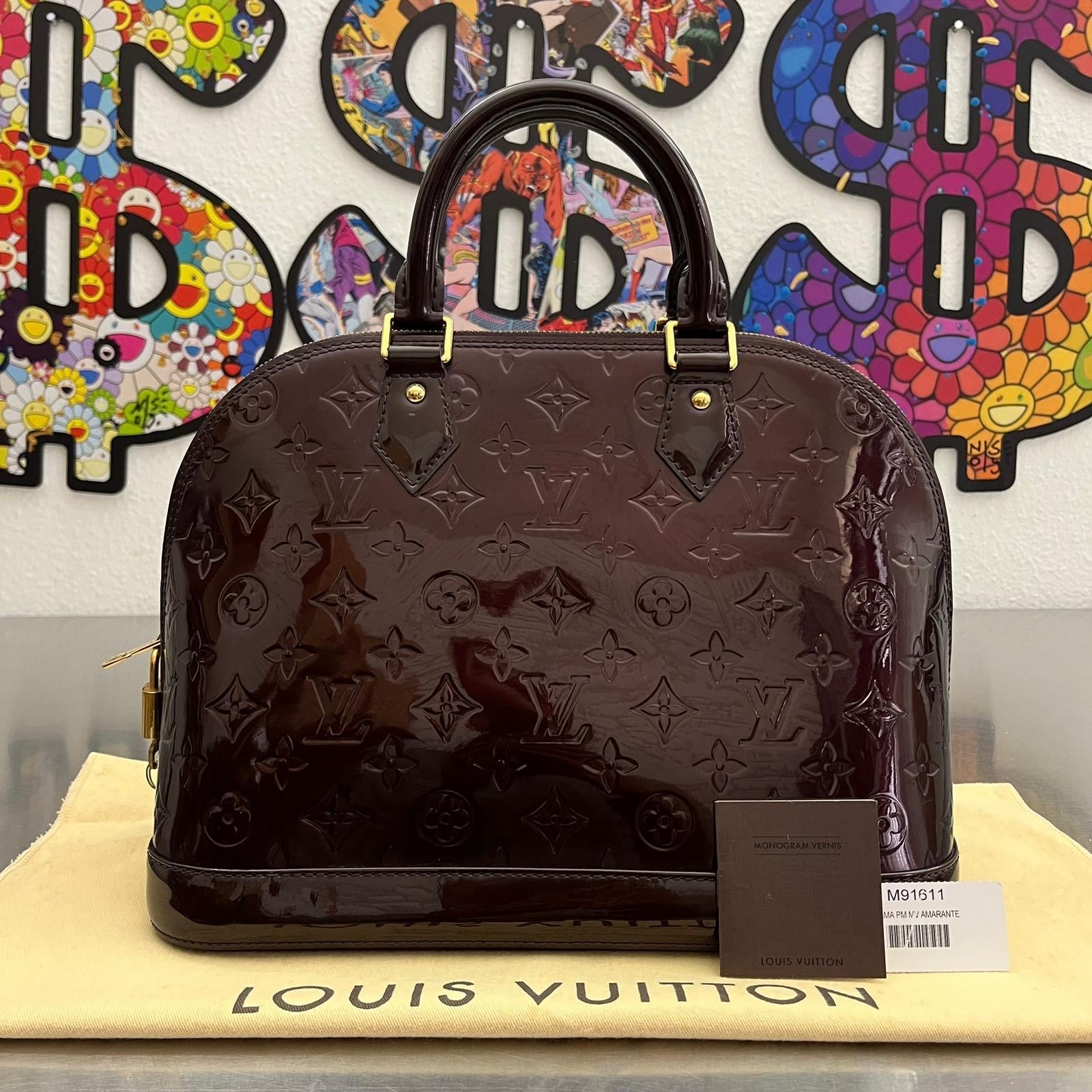 Louis Vuitton Alma PM Vernis
