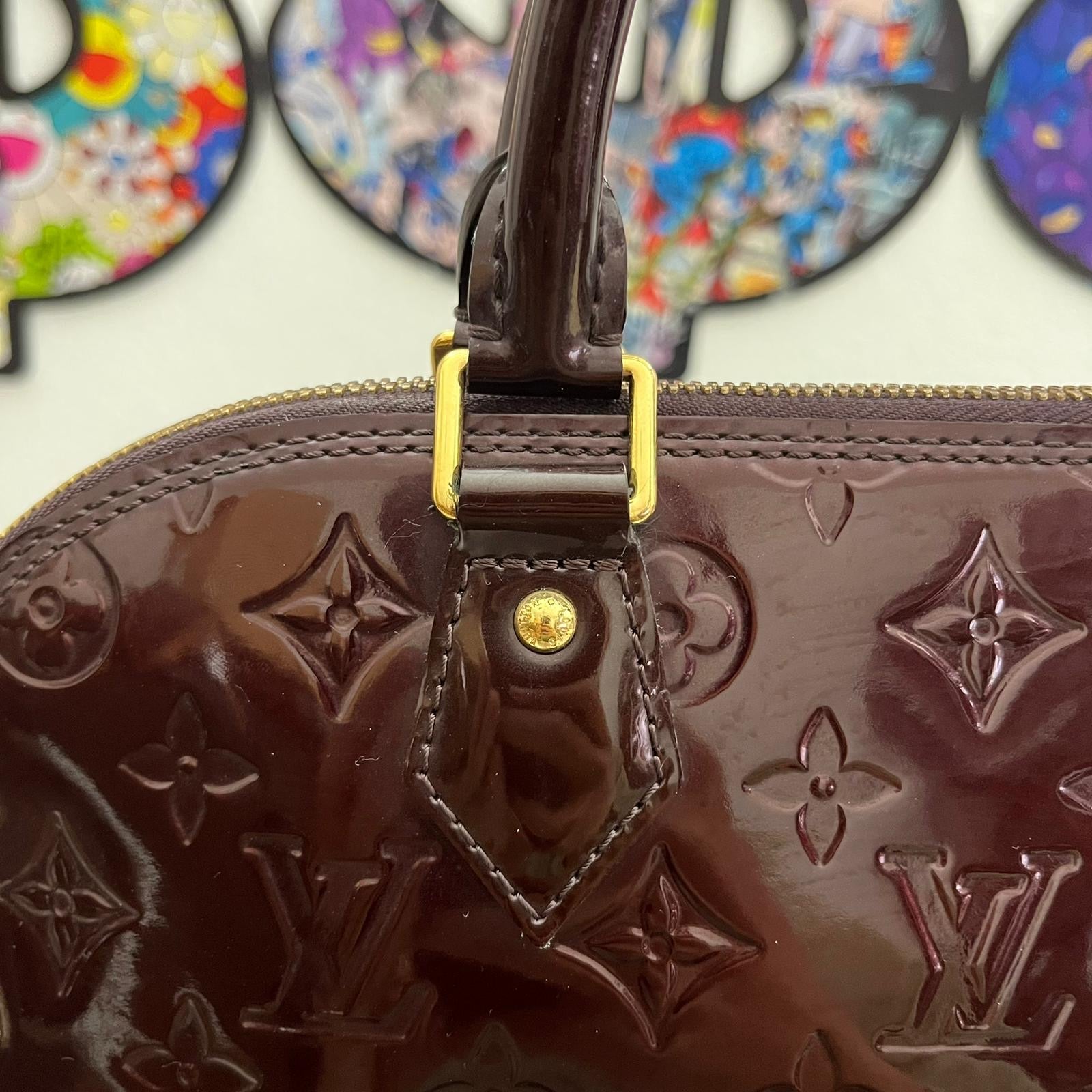 Louis Vuitton Alma PM Vernis