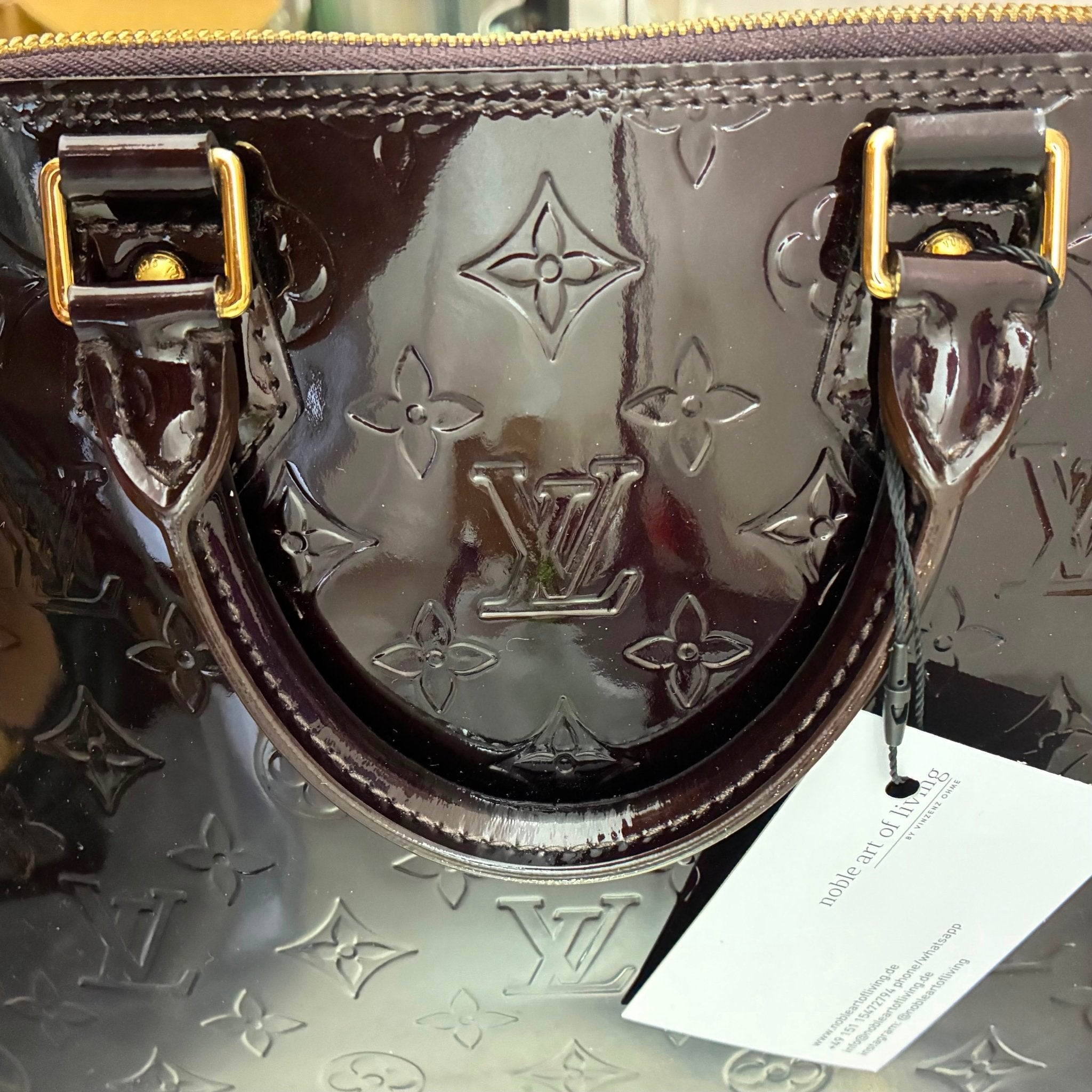 Louis Vuitton Alma PM Vernis