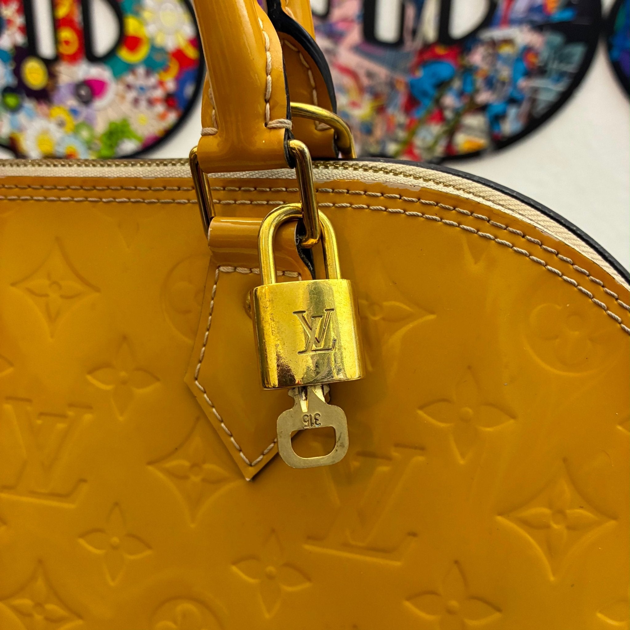 Louis Vuitton Alma PM Vernis