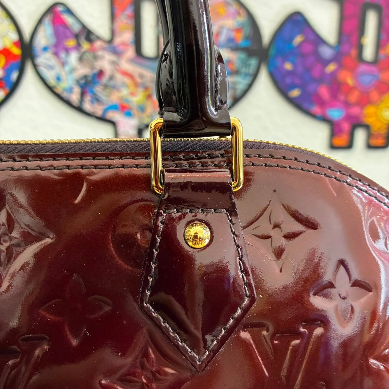 Louis Vuitton Alma PM Vernis