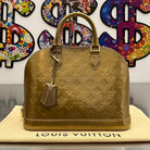 Louis Vuitton Alma PM Vernis Gold