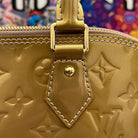 Louis Vuitton Alma PM Vernis Gold