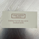Louis Vuitton Alma Vernis BB