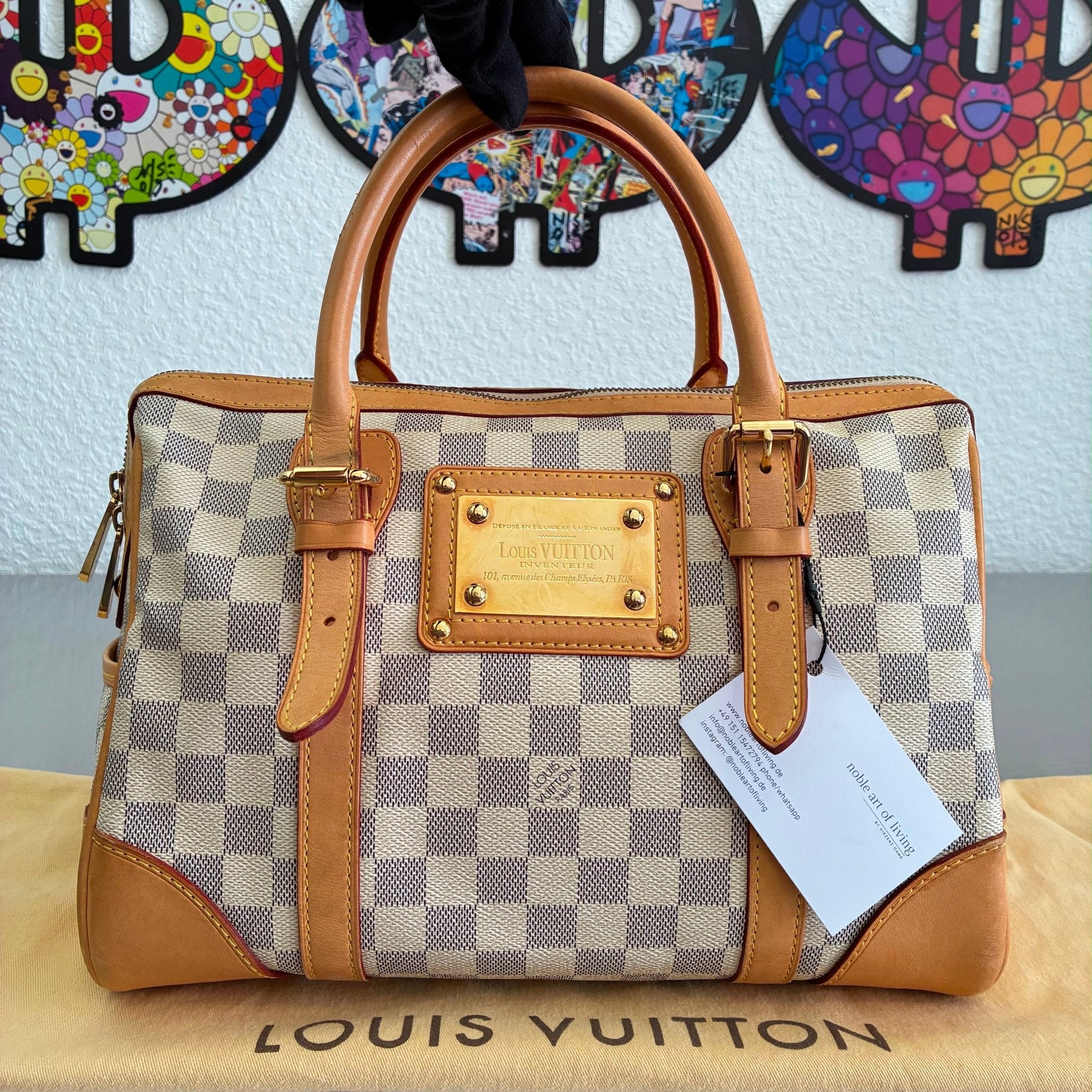 Louis Vuitton Berkeley Damier Azur