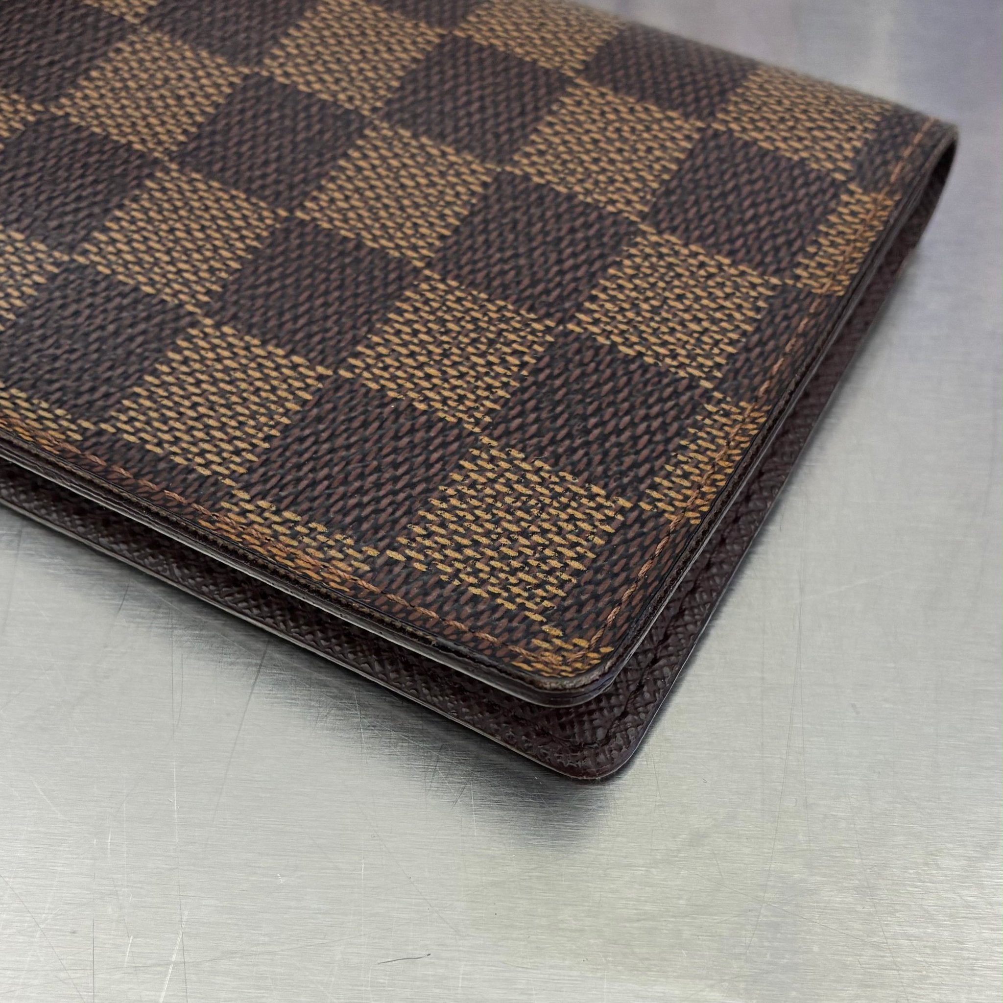 Louis Vuitton Brazza Damier Ebene ohne Münzfach