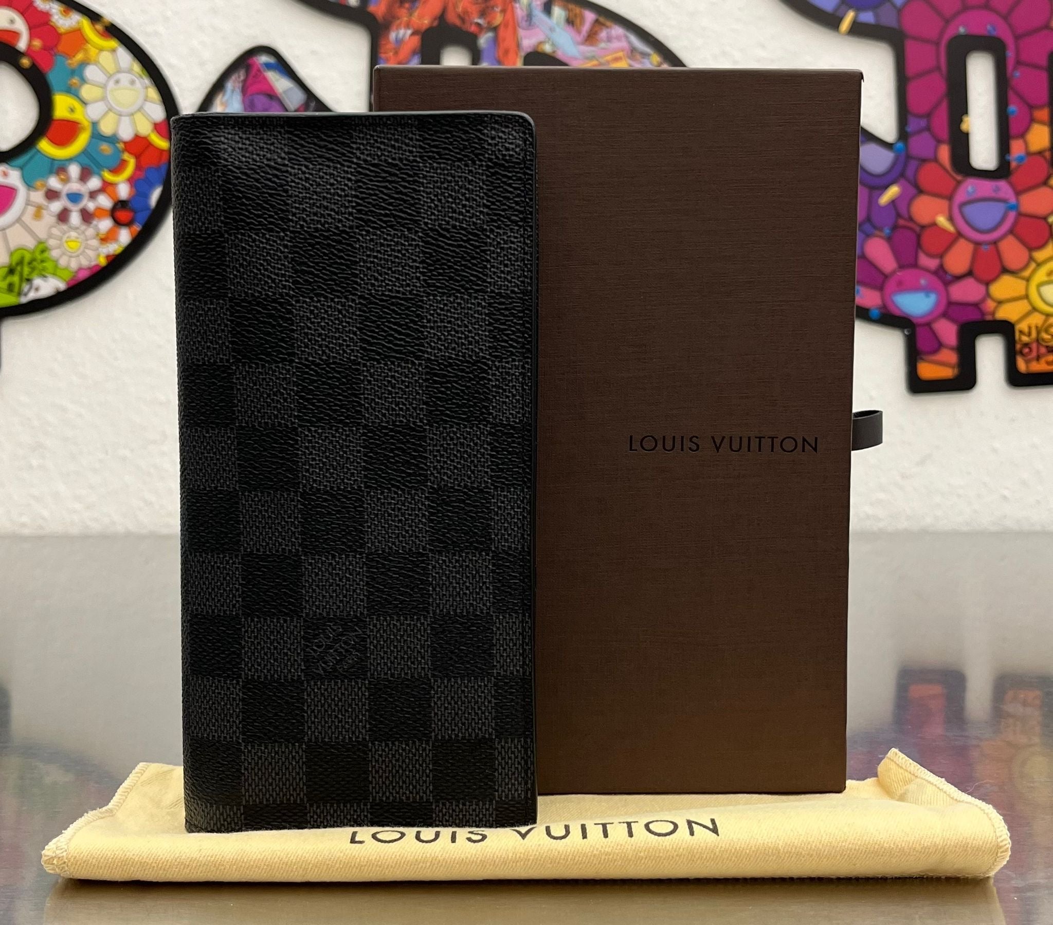 Louis Vuitton Brazza Damier Graphite
