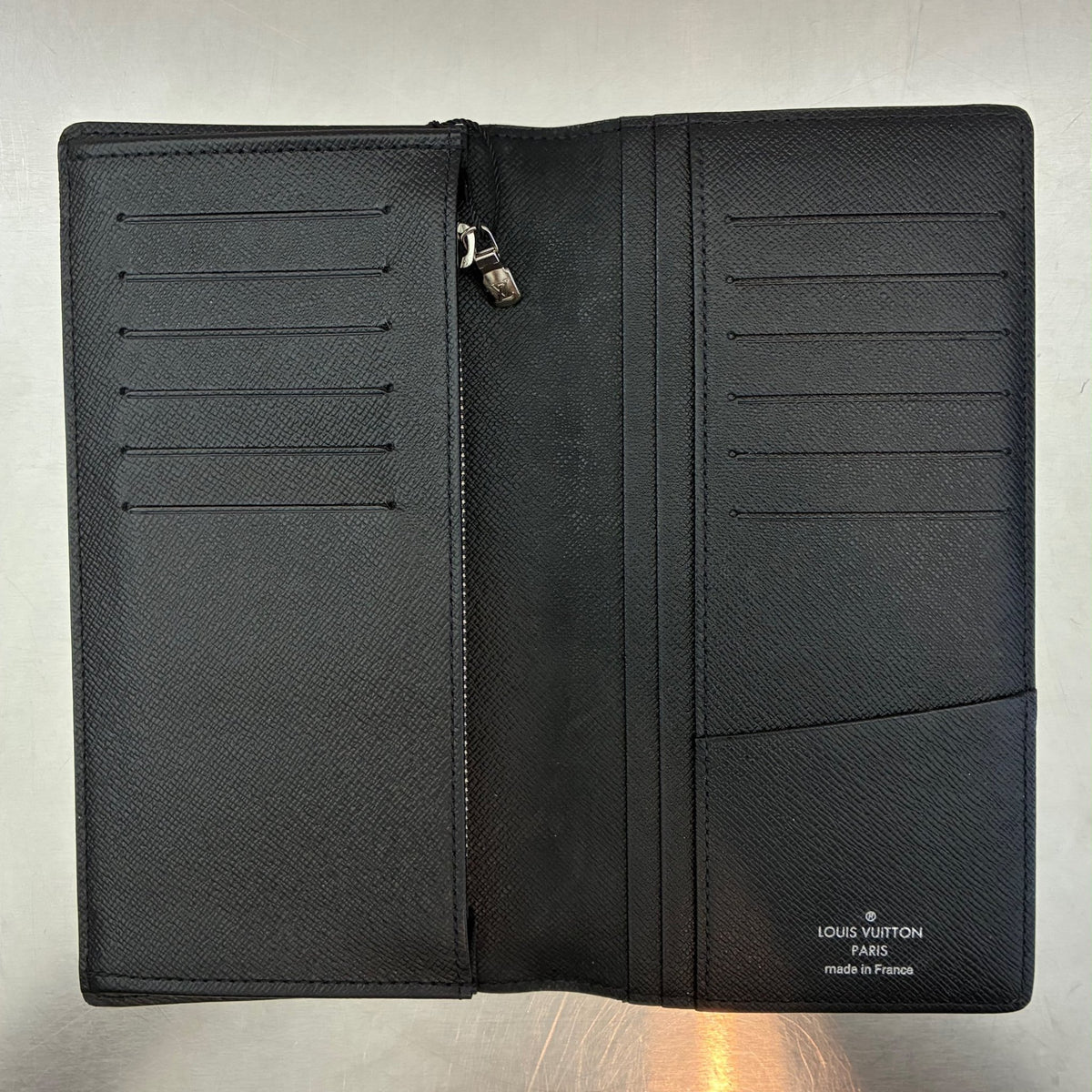 Louis Vuitton Brazza Damier Graphite mit Münzfach