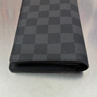 Louis Vuitton Brazza Damier Graphite mit Münzfach
