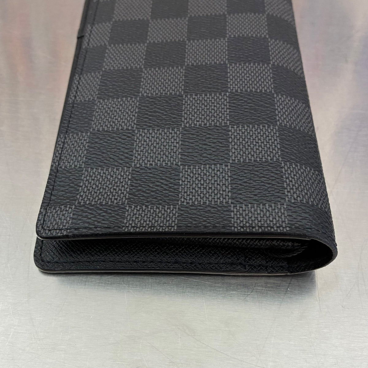 Louis Vuitton Brazza Damier Graphite mit Münzfach