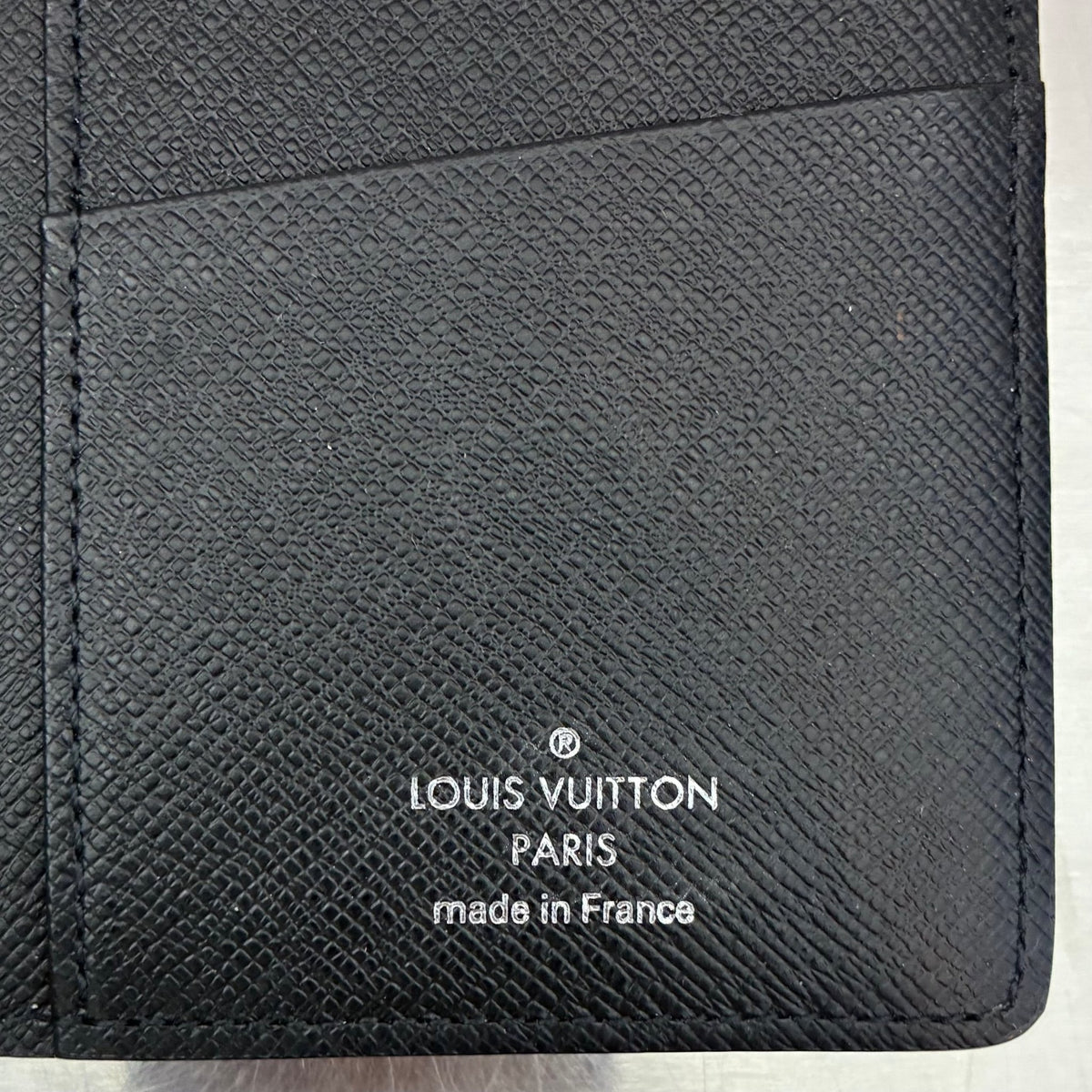 Louis Vuitton Brazza Damier Graphite mit Münzfach