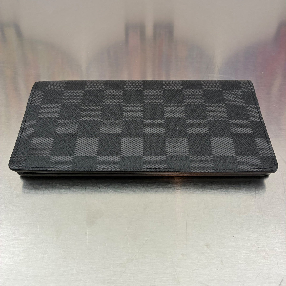 Louis Vuitton Brazza Damier Graphite mit Münzfach