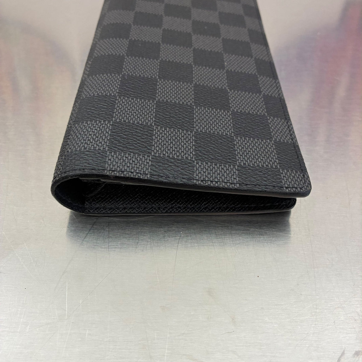 Louis Vuitton Brazza Damier Graphite mit Münzfach