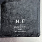 Louis Vuitton Brazza Epi mit Münzfach (Initialen H.F)