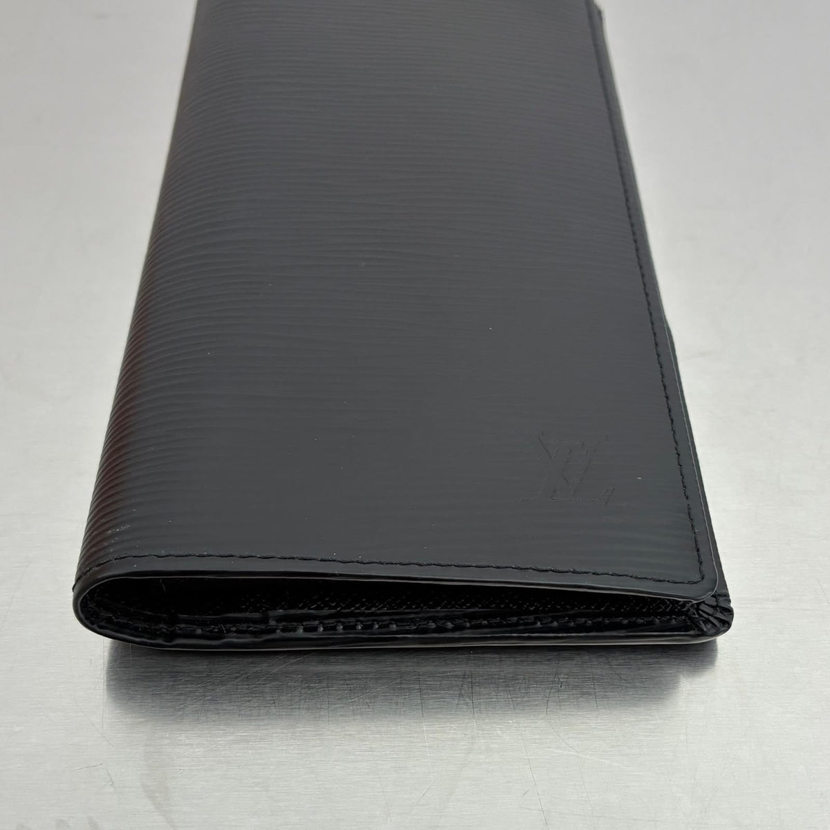 Louis Vuitton Brazza Epi mit Münzfach (Initialen H.F)