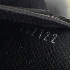 Louis Vuitton Brazza mit Münzfach Damier Graphit