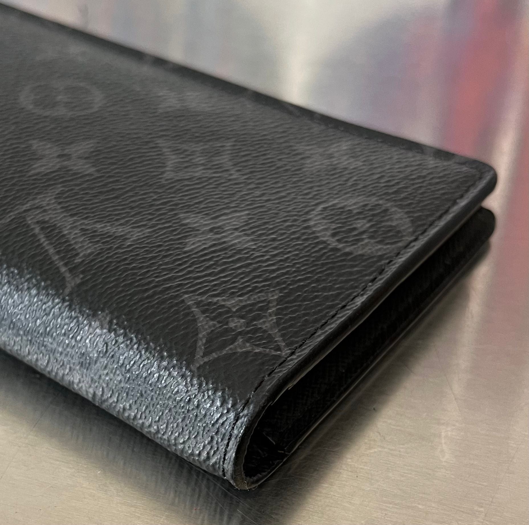 Louis Vuitton Brazza Monogram Eclipse