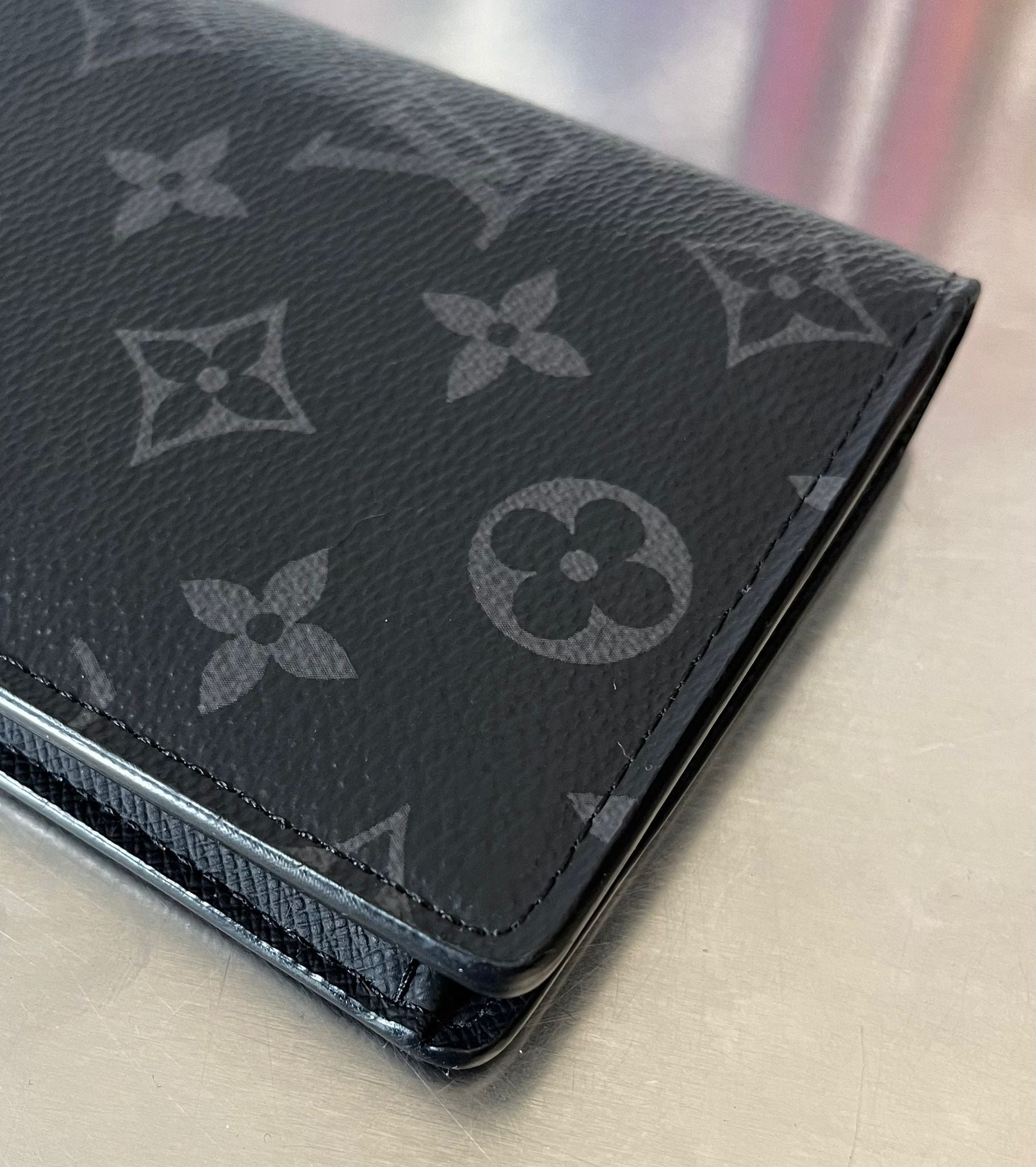 Louis Vuitton Brazza Monogram Eclipse