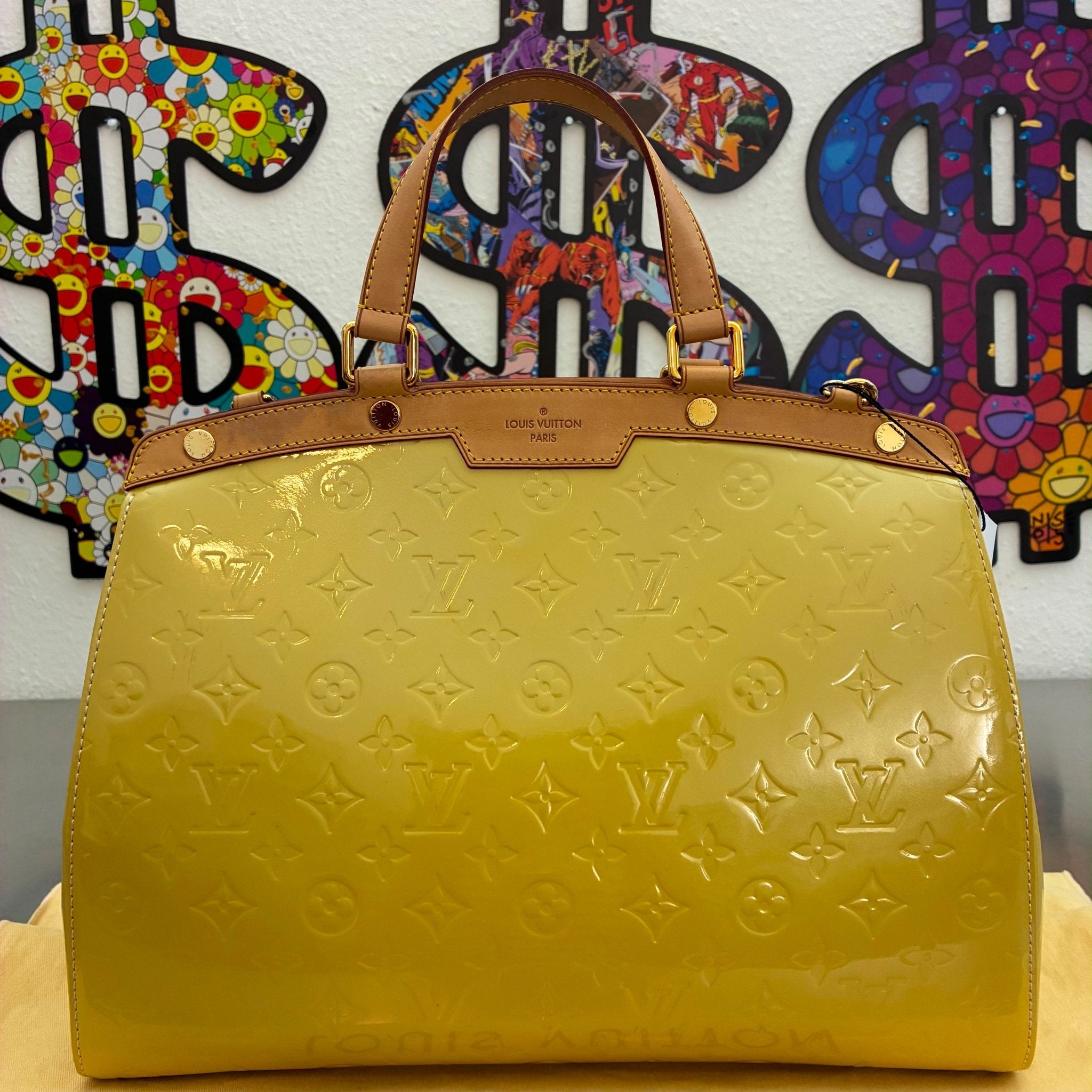 Louis Vuitton Brea GM Vernis