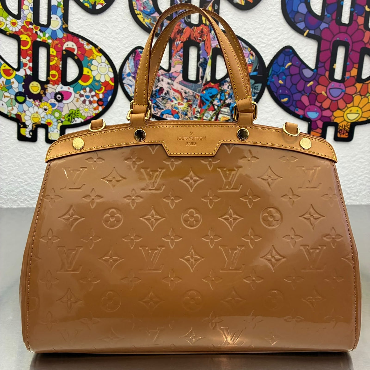 Louis Vuitton Brea MM Vernis