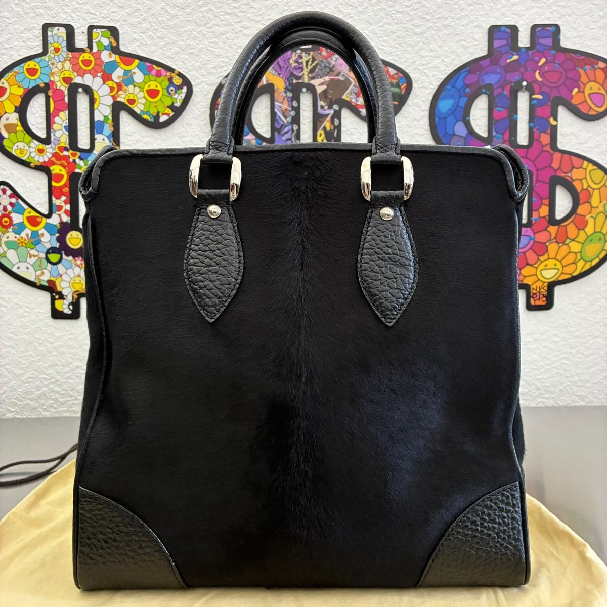 Louis Vuitton Cabas Whistler, Kalbsfell mit Naxos-Leder