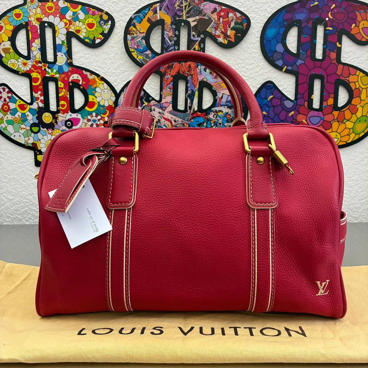 Louis Vuitton Carryall Limited Edition Tobago Leder