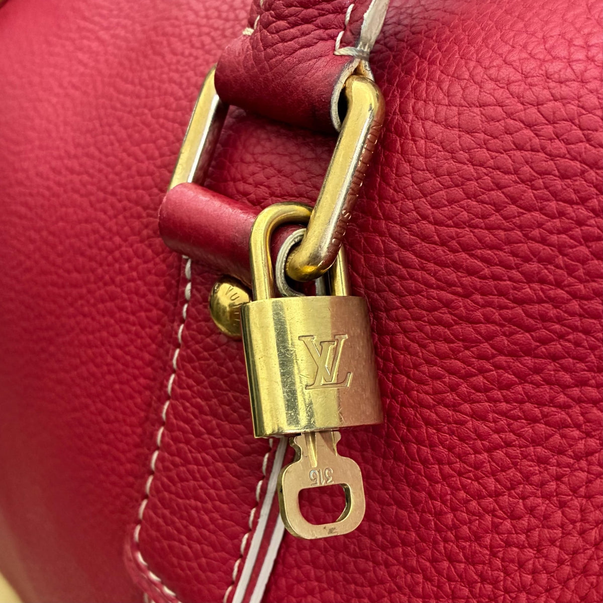 Louis Vuitton Carryall Limited Edition Tobago Leder