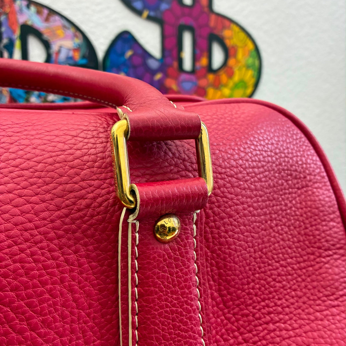 Louis Vuitton Carryall Limited Edition Tobago Leder