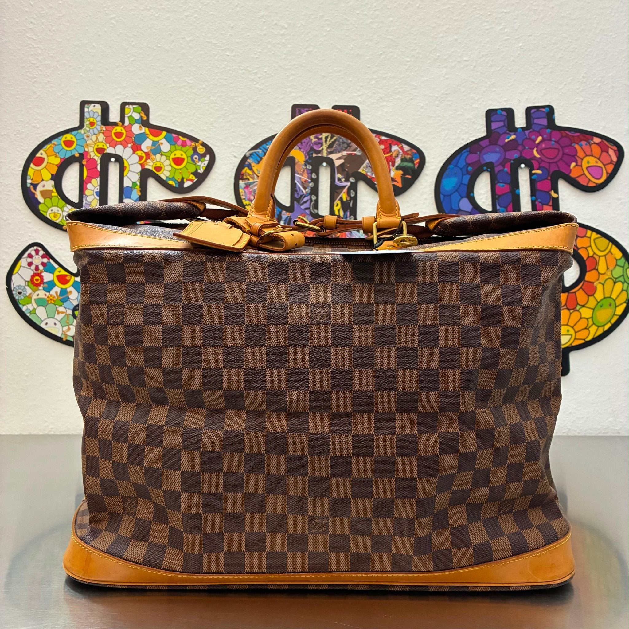 Louis Vuitton Cruiser 45 Damier Ebene limitierte „Edition Centenaire 1896-1996“ Nr. 0213