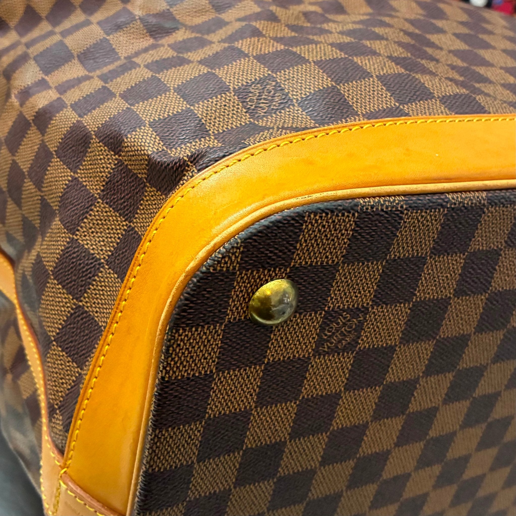 Louis Vuitton Cruiser 45 Damier Ebene limitierte „Edition Centenaire 1896-1996“ Nr. 0213