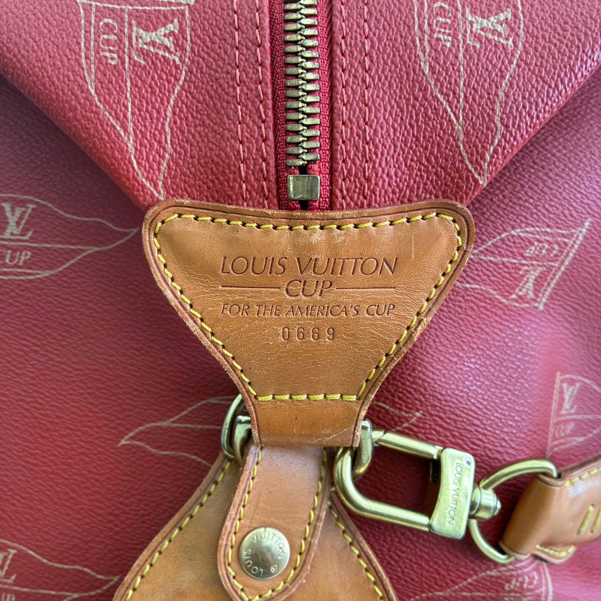 Louis Vuitton Cup Sac Cabourg - For the America's Cup- Nr. 0668