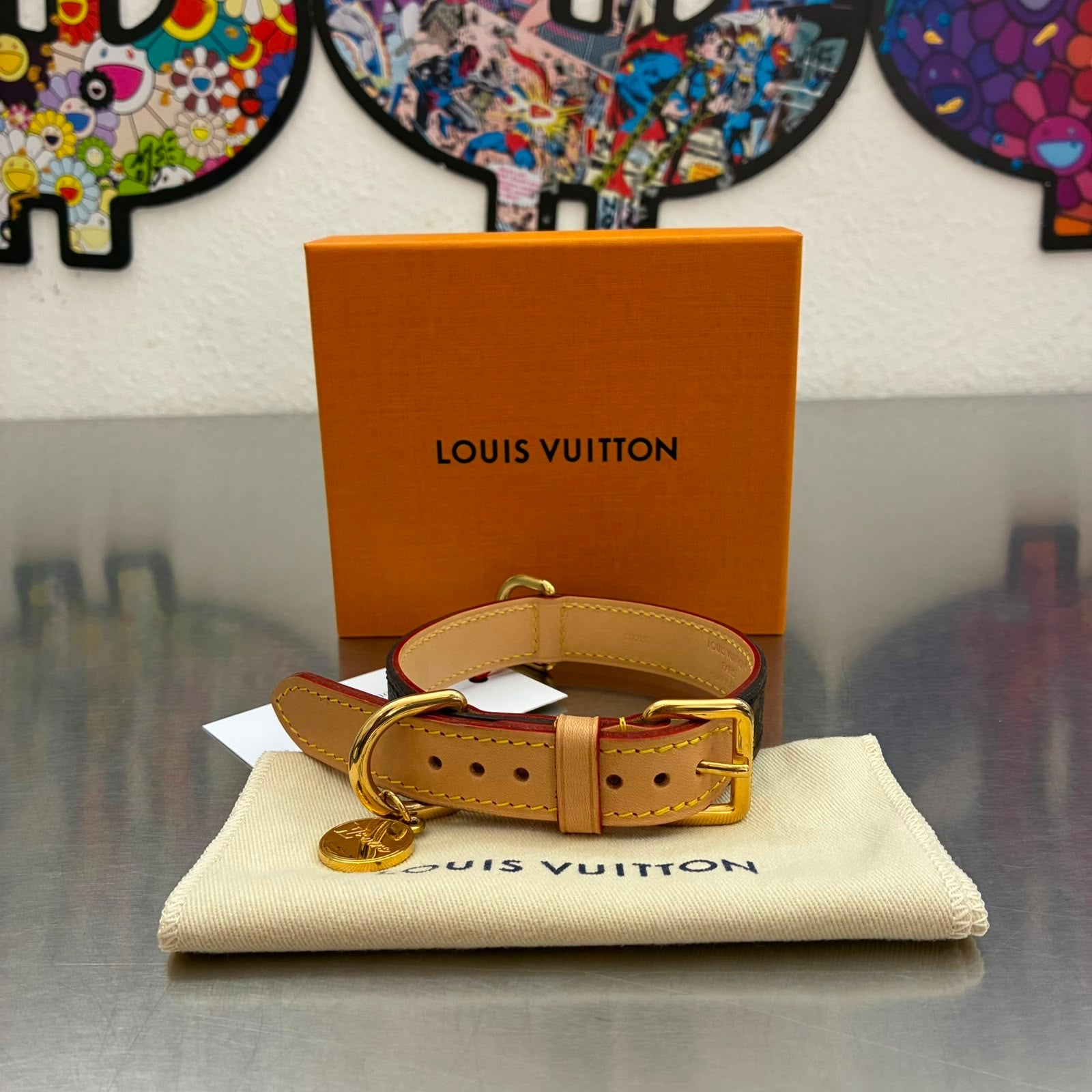 Louis Vuitton Dog Collar PM GI1215