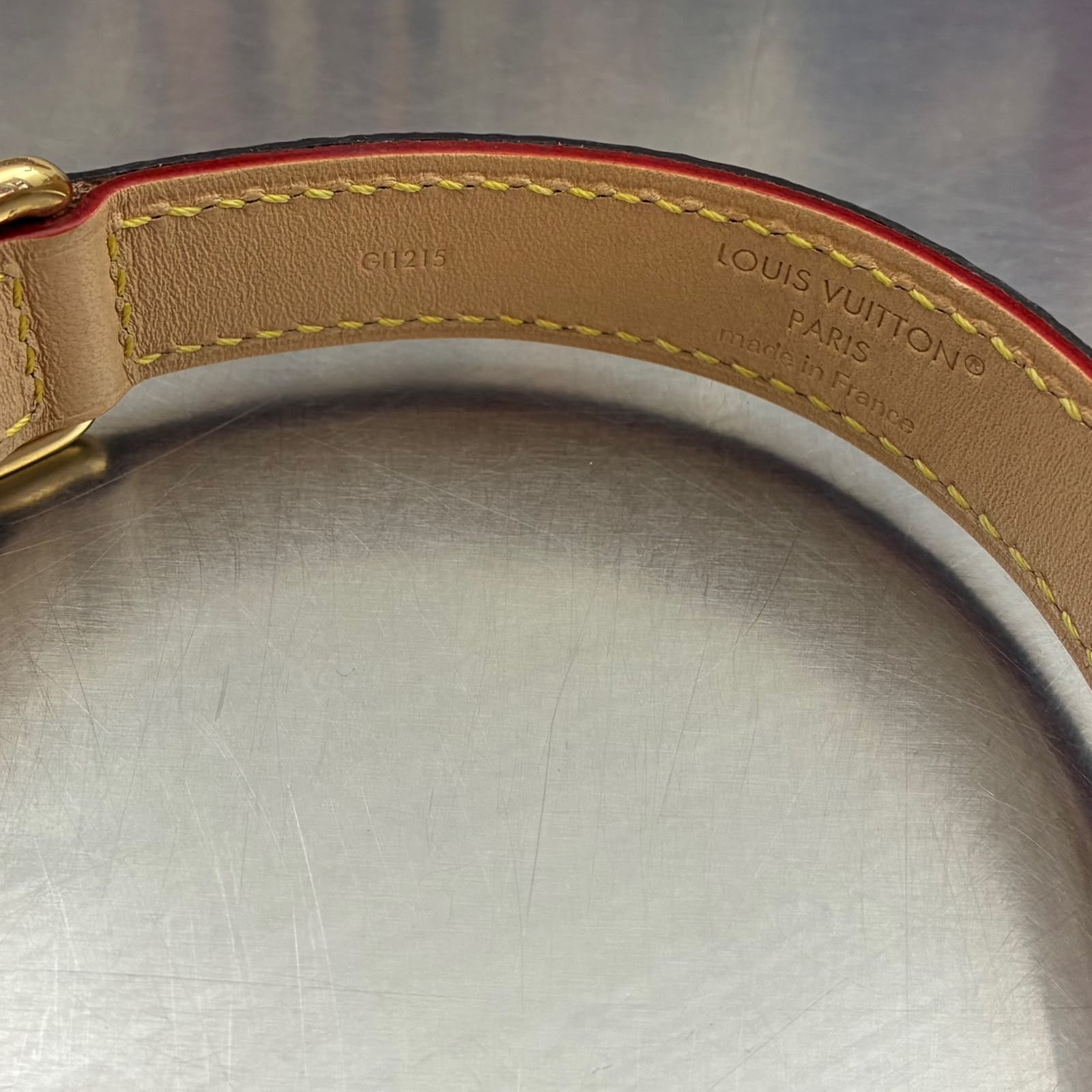 Louis Vuitton Dog Collar PM GI1215