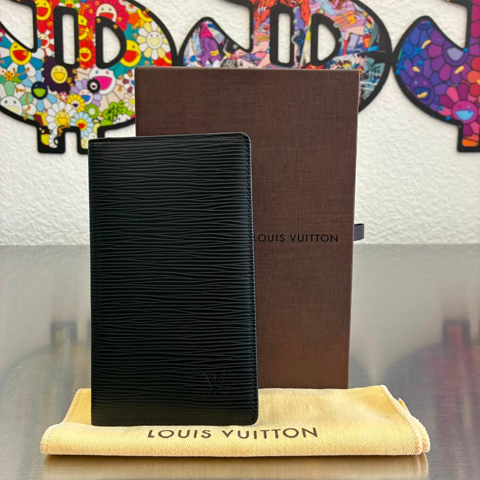 Louis Vuitton Geldbörse / Agenda Epi