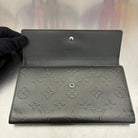 Louis Vuitton Geldbörse Trésor Monogram Mat