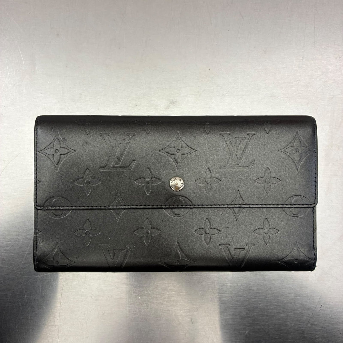 Louis Vuitton Geldbörse Trésor Monogram Mat