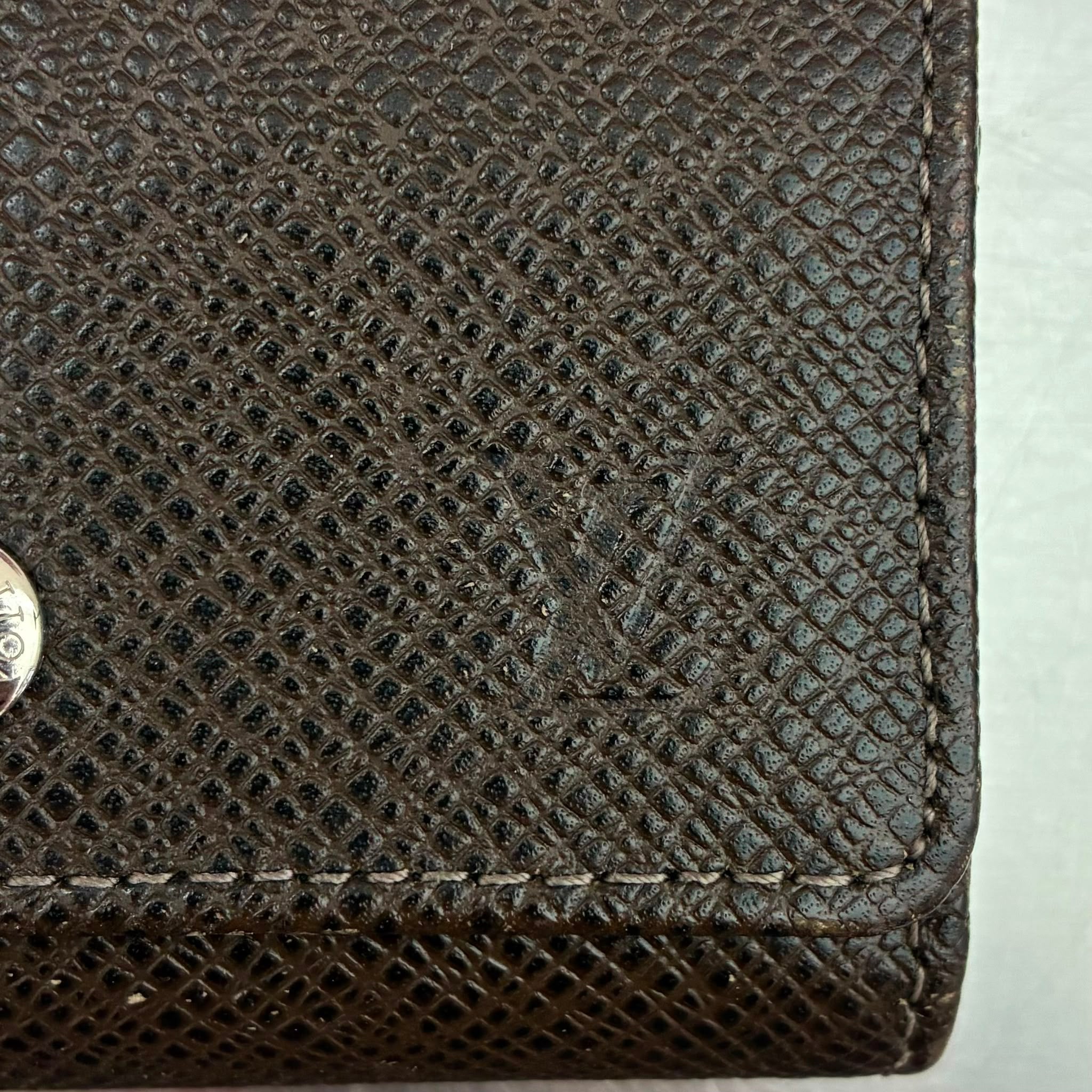 Louis Vuitton Geldbörsen im 3er Set, Taiga (Initialisiert mit S.N)