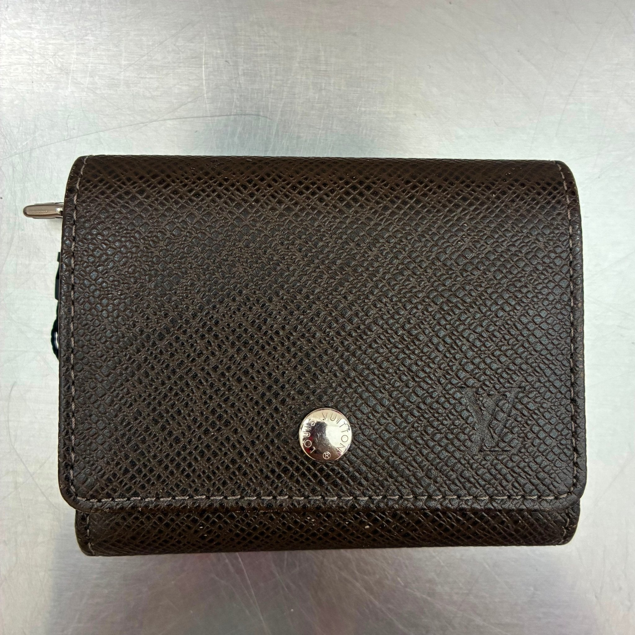 Louis Vuitton Geldbörsen im 3er Set, Taiga (Initialisiert mit S.N)