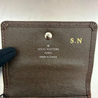 Louis Vuitton Geldbörsen im 3er Set, Taiga (Initialisiert mit S.N)