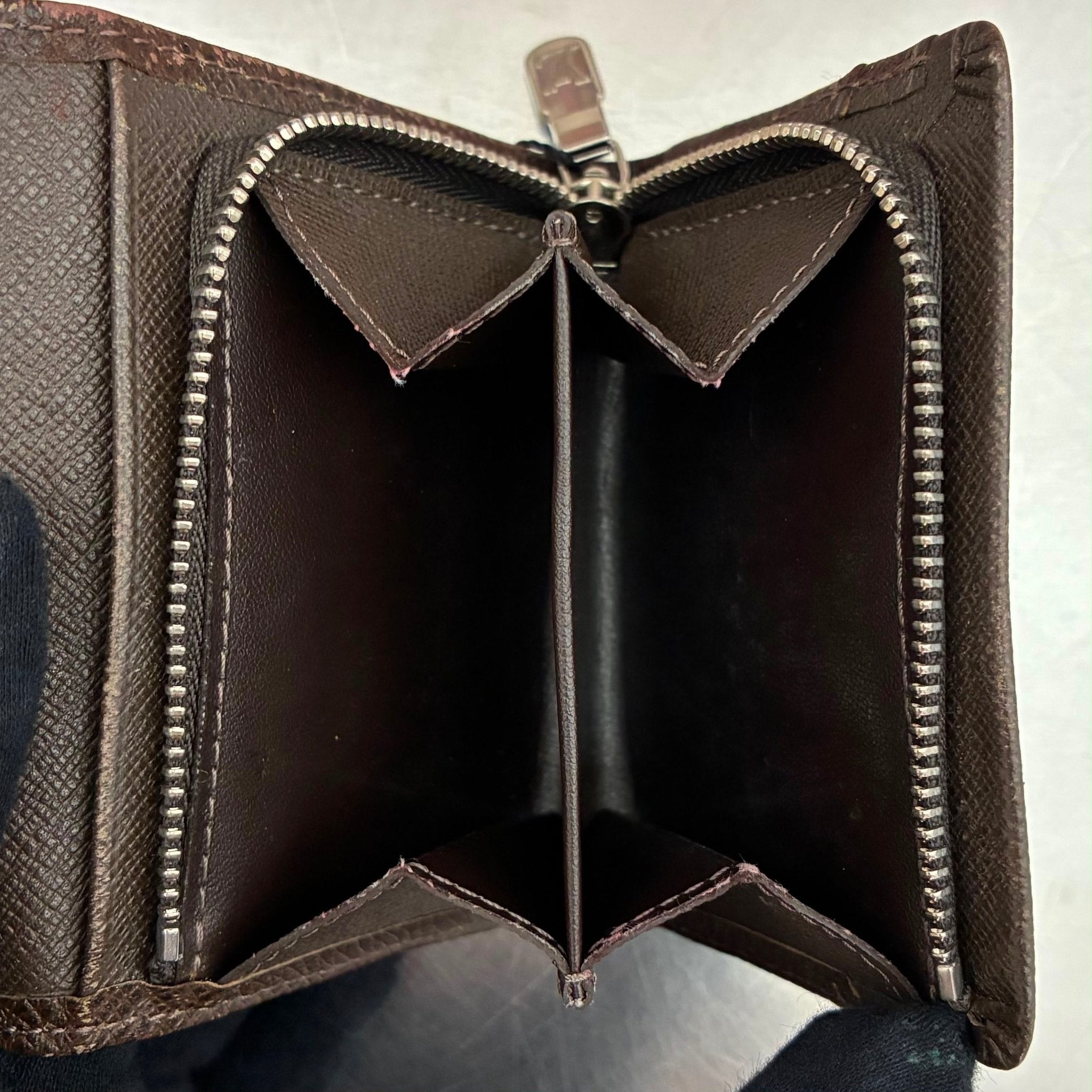 Louis Vuitton Geldbörsen im 3er Set, Taiga (Initialisiert mit S.N)