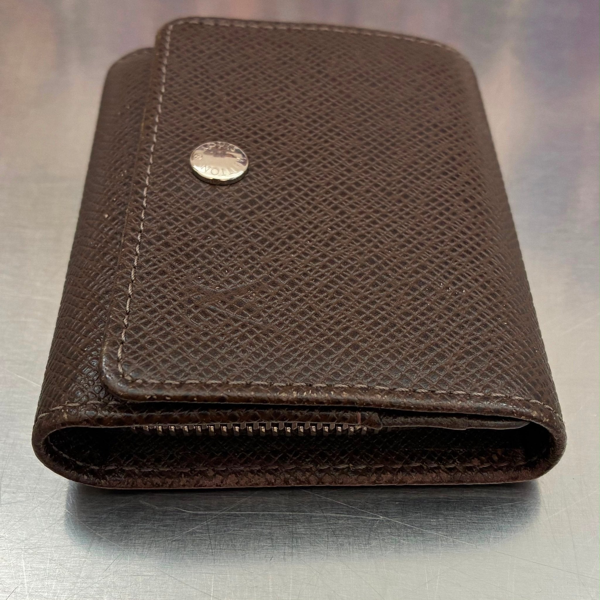 Louis Vuitton Geldbörsen im 3er Set, Taiga (Initialisiert mit S.N)