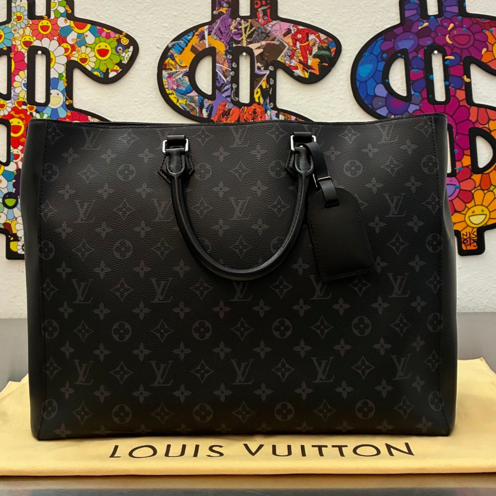 Louis Vuitton Grand Sac Tote Monogram Eclipse