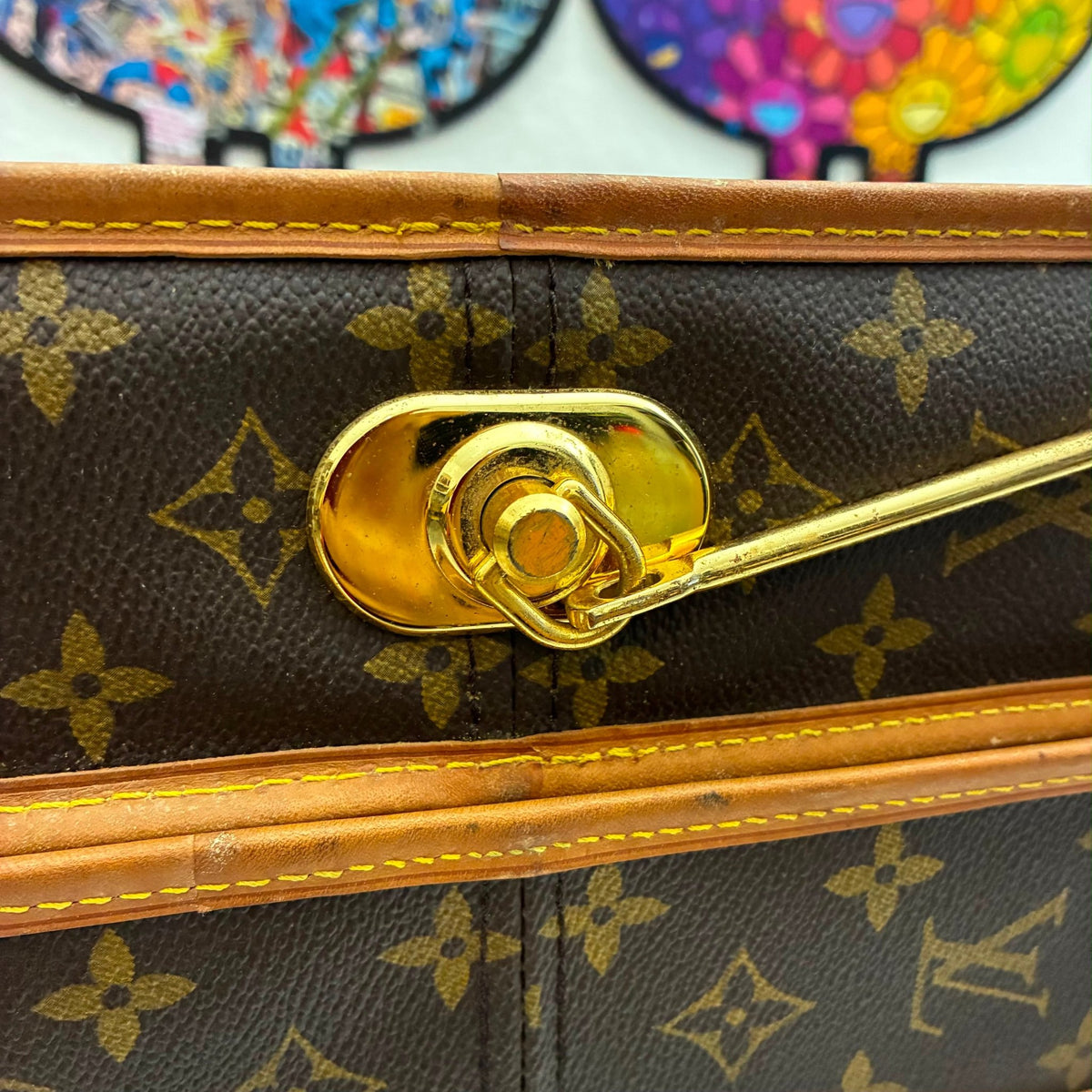Louis Vuitton Große Kleidertasche mit zwei Kleiderbügeln und extra Innentasche / Monogam